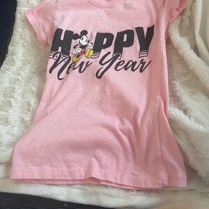 Disney Pink Happy New Year T-Shirt